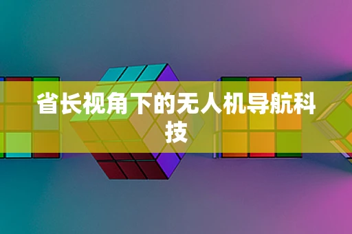 省长视角下的无人机导航科技