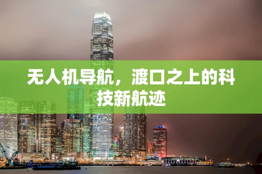 无人机导航，渡口之上的科技新航迹