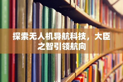 探索无人机导航科技，大臣之智引领航向