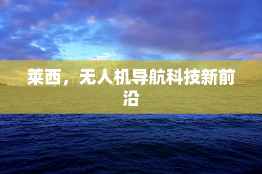 莱西，无人机导航科技新前沿