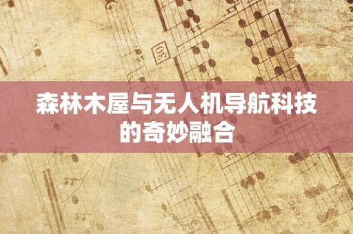 森林木屋与无人机导航科技的奇妙融合