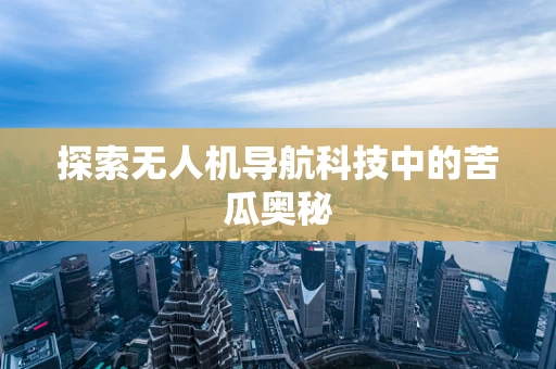 探索无人机导航科技中的苦瓜奥秘