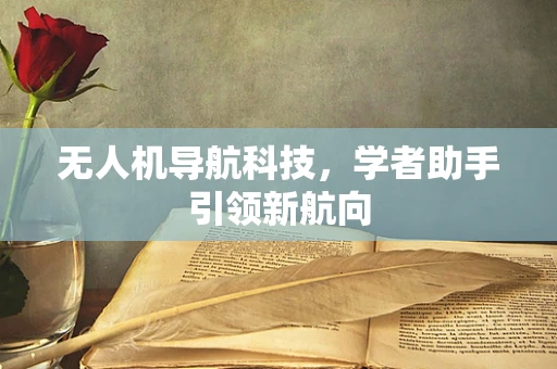 无人机导航科技，学者助手引领新航向