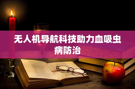 无人机导航科技助力血吸虫病防治