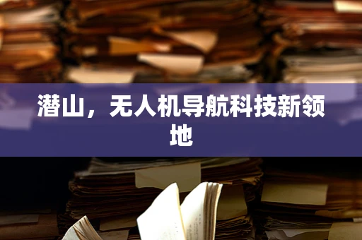 潜山，无人机导航科技新领地