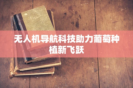 无人机导航科技助力葡萄种植新飞跃