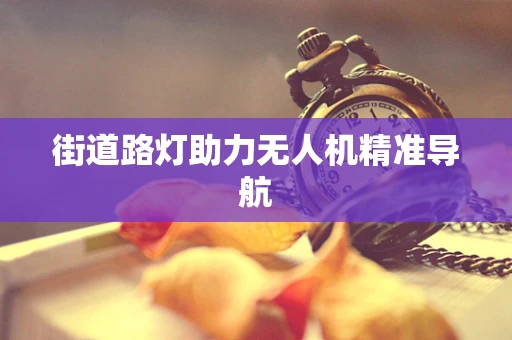 街道路灯助力无人机精准导航