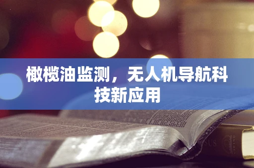 橄榄油监测，无人机导航科技新应用