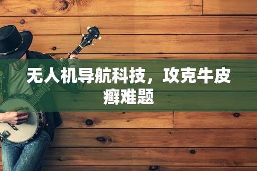 无人机导航科技，攻克牛皮癣难题