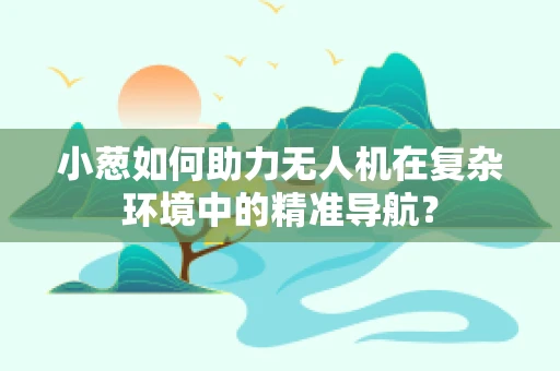小葱如何助力无人机在复杂环境中的精准导航？