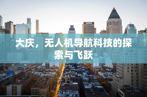 大庆，无人机导航科技的探索与飞跃