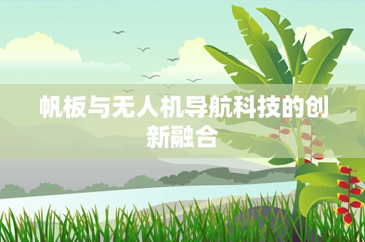 帆板与无人机导航科技的创新融合