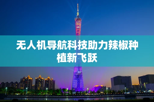 无人机导航科技助力辣椒种植新飞跃