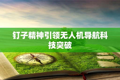 钉子精神引领无人机导航科技突破