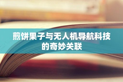 煎饼果子与无人机导航科技的奇妙关联