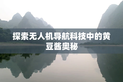 探索无人机导航科技中的黄豆酱奥秘