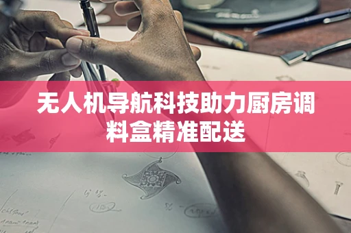 无人机导航科技助力厨房调料盒精准配送