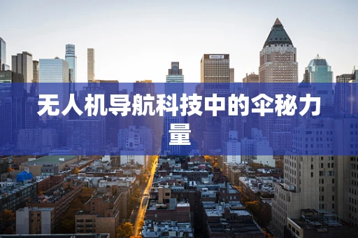 无人机导航科技中的伞秘力量