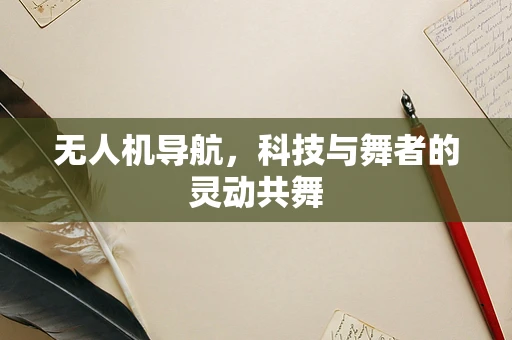 无人机导航，科技与舞者的灵动共舞