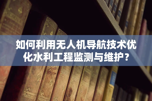 如何利用无人机导航技术优化水利工程监测与维护？