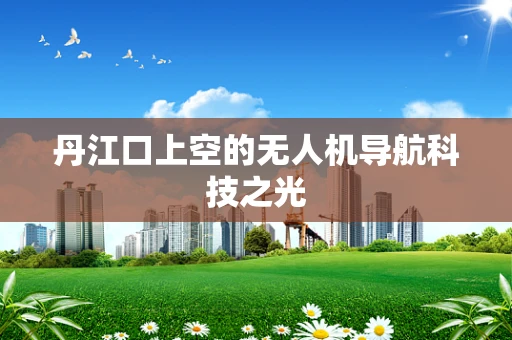 丹江口上空的无人机导航科技之光