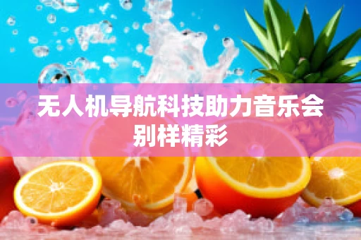 无人机导航科技助力音乐会别样精彩