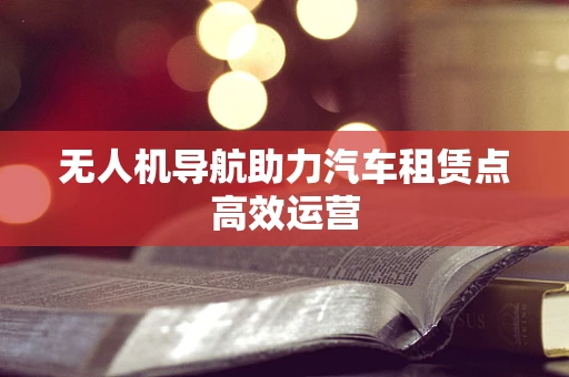 无人机导航助力汽车租赁点高效运营