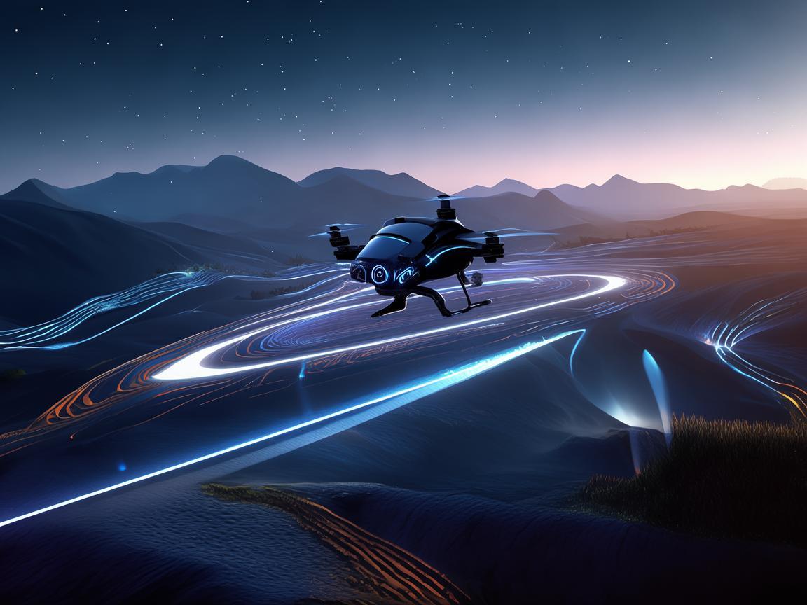 无人机导航科技与滑行道的融合探索