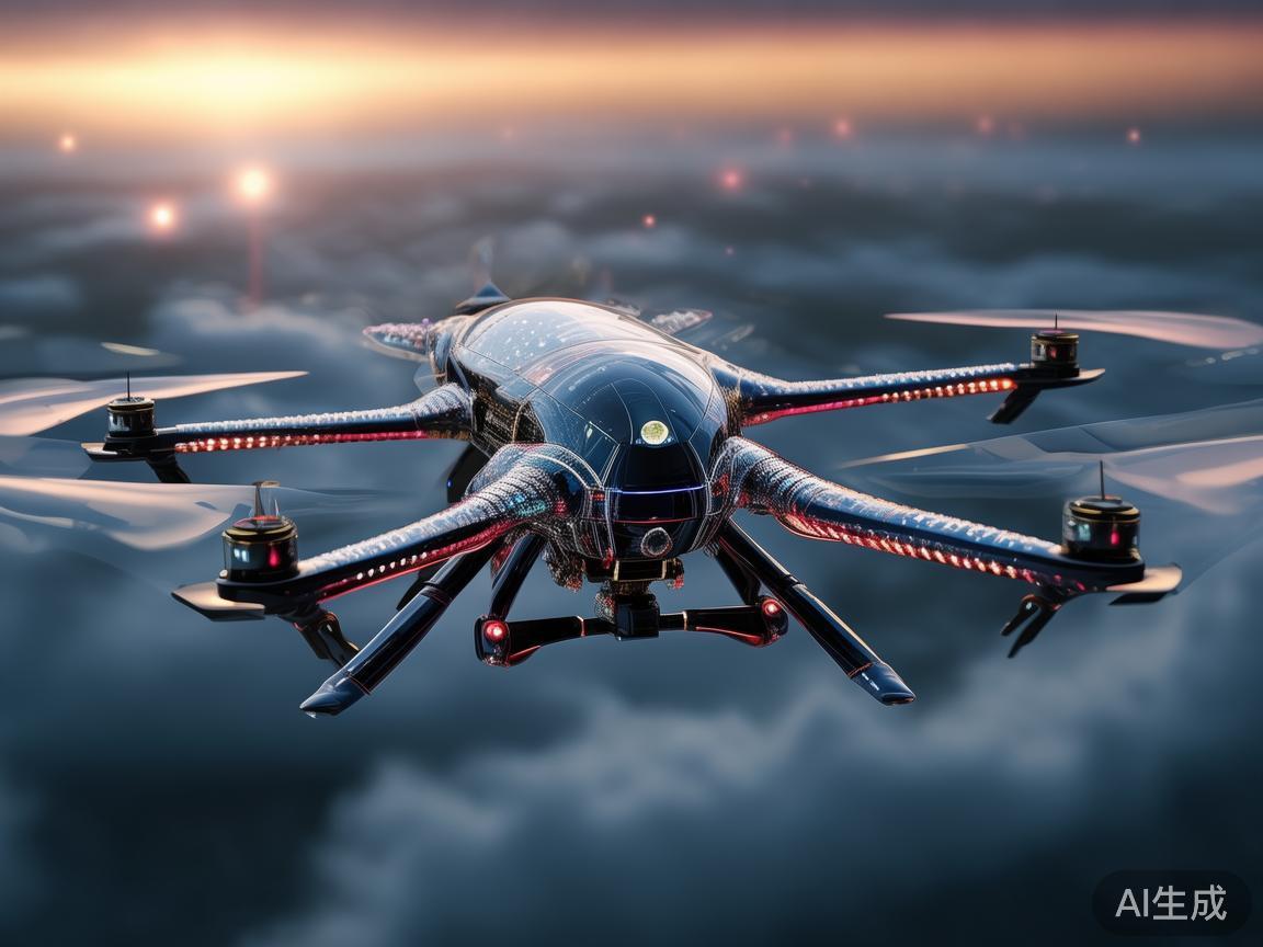 宝石饰无人机导航科技，璀璨引领飞行新途