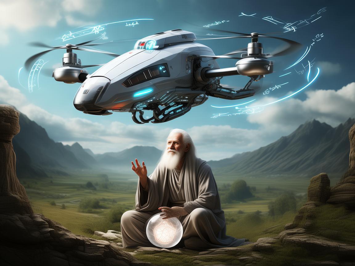 无人机导航科技与算命先生之奇妙关联