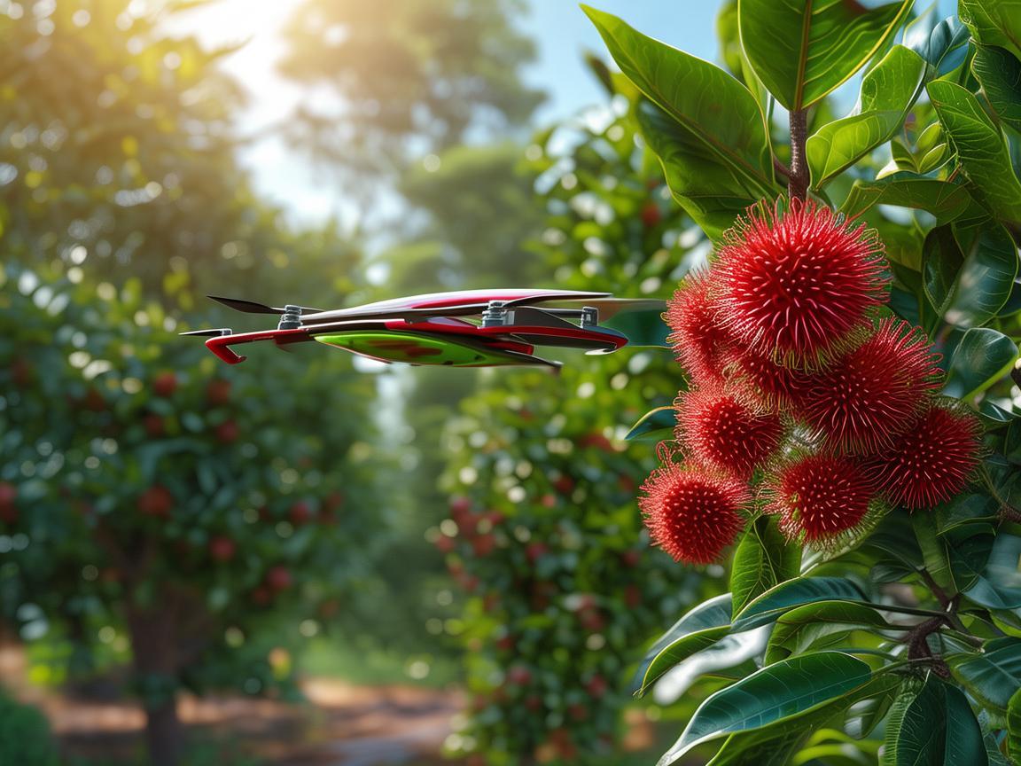 红毛丹与无人机导航科技的奇妙关联