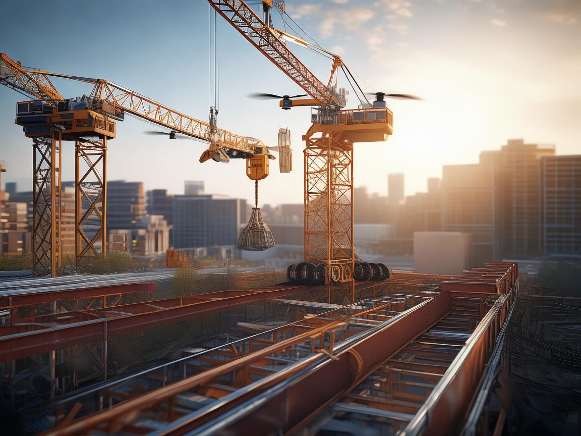 无人机导航科技助力架桥机精准作业