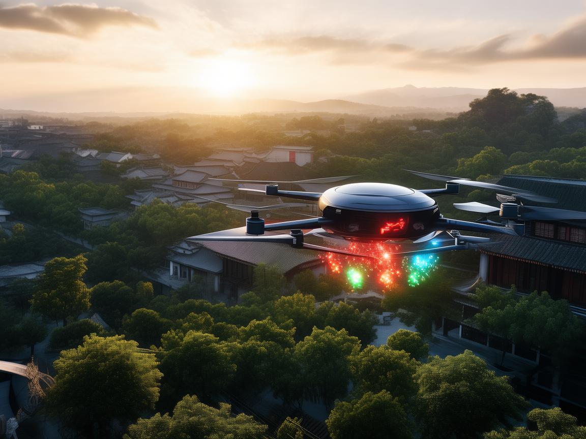 新密,无人机导航科技的闪耀之地