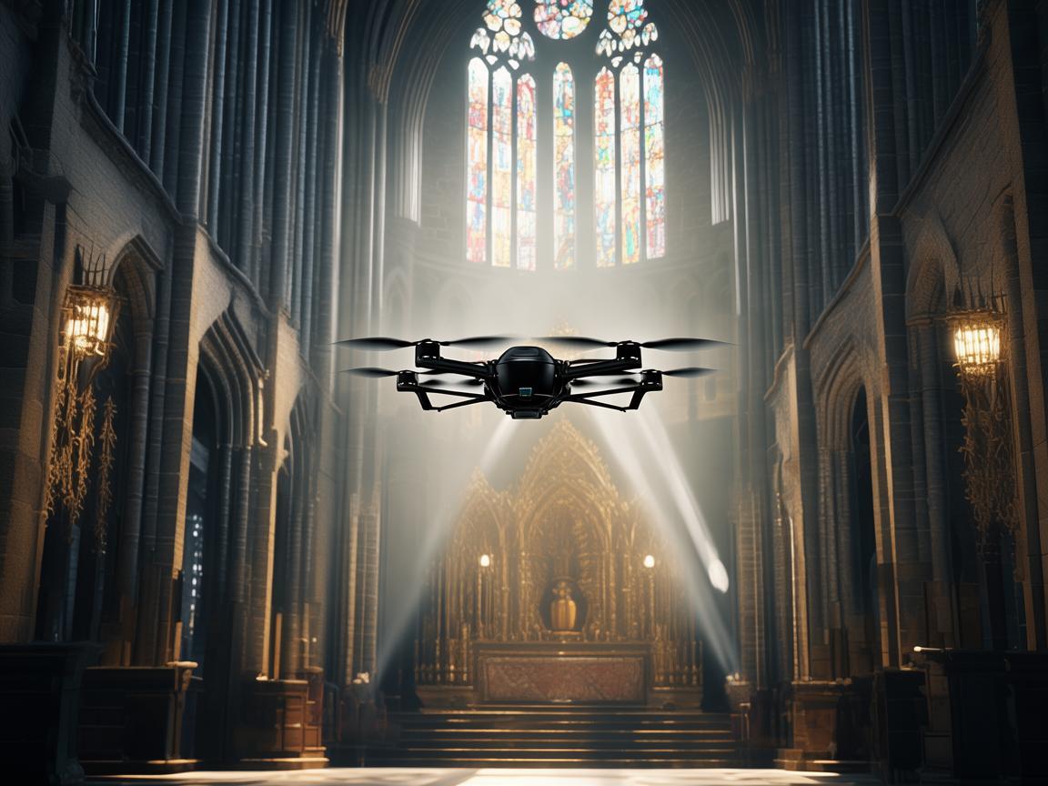 无人机导航科技助力教堂祭坛探索