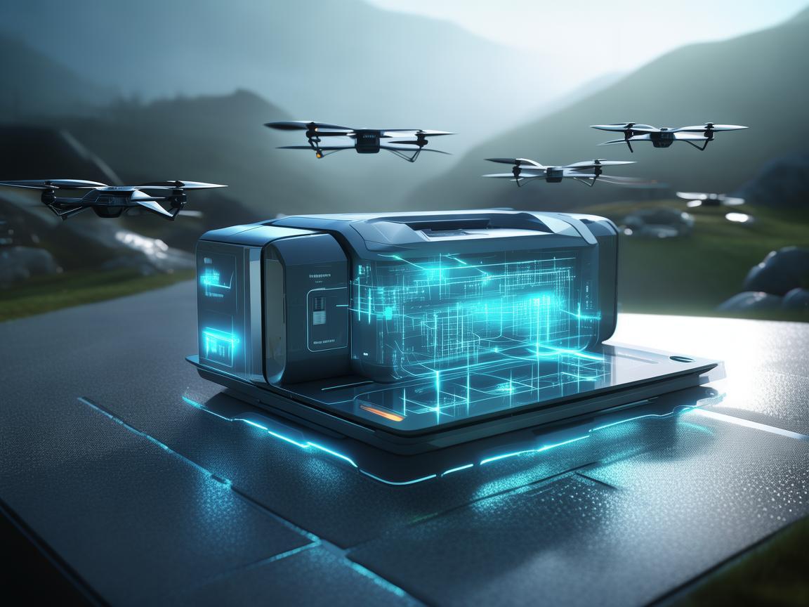 无人机导航科技中的智能储物盒 无人机导航科技中的智能储物盒