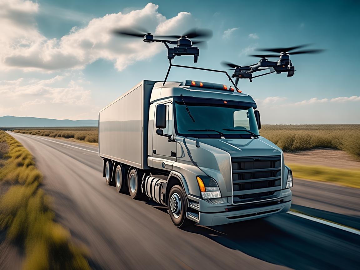 无人机导航科技助力货车运输监管