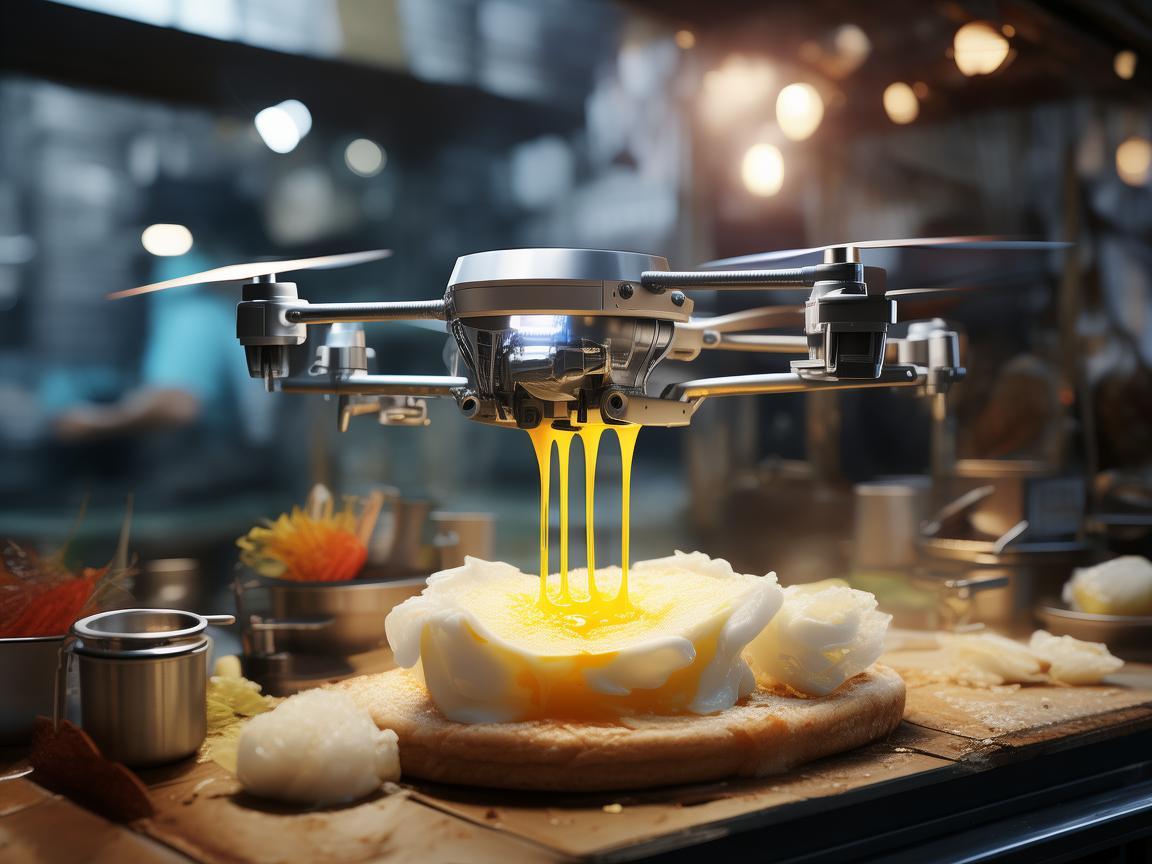 无人机导航科技与鸡蛋灌饼的奇妙关联