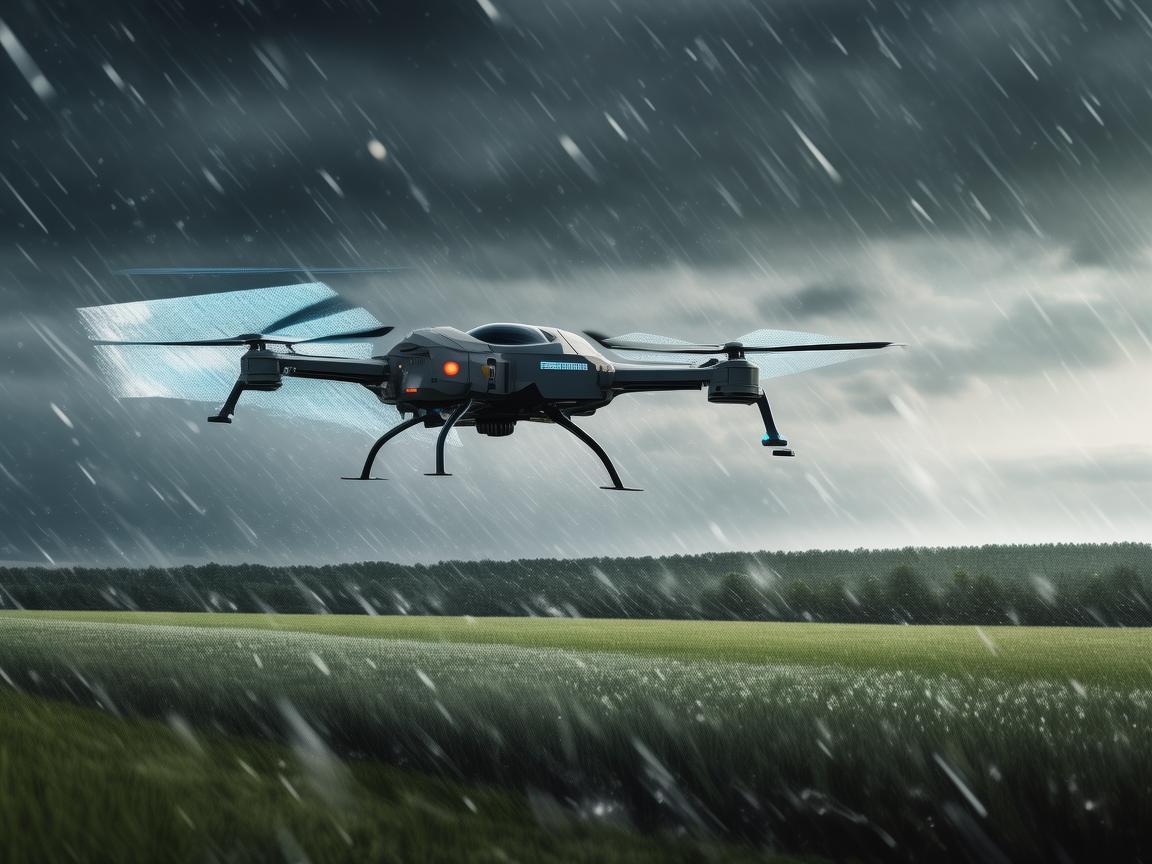 无人机导航科技,抵御冰雹灾害的新力量