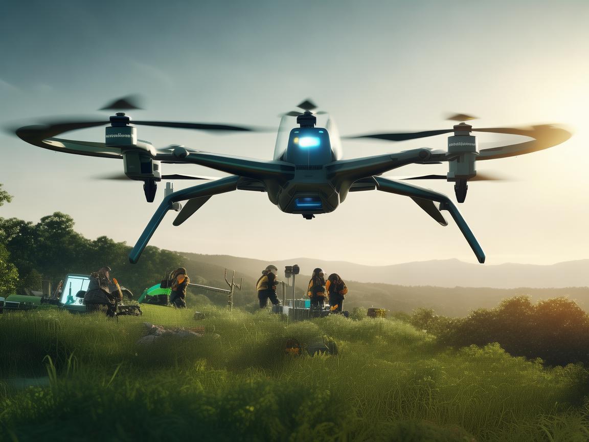 无人机导航科技助力环境工程监测