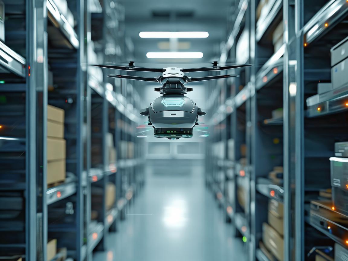 无人机导航科技助力储物架智能化管理