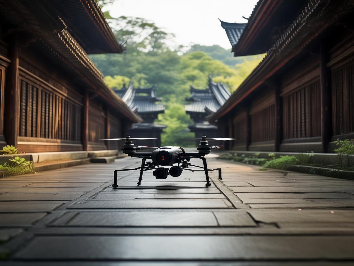 无人机导航科技,穿越尼姑庵的别样探索