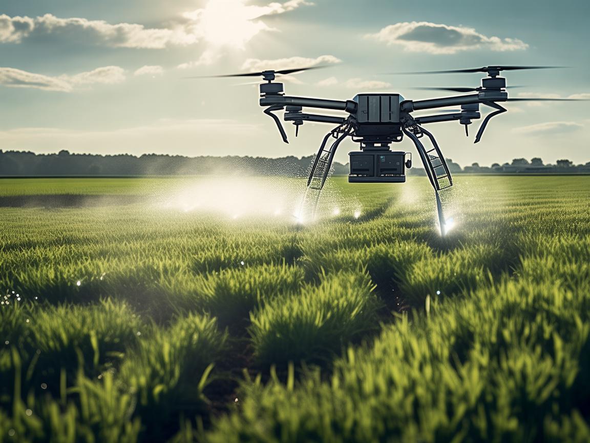 无人机导航科技助力精准施肥