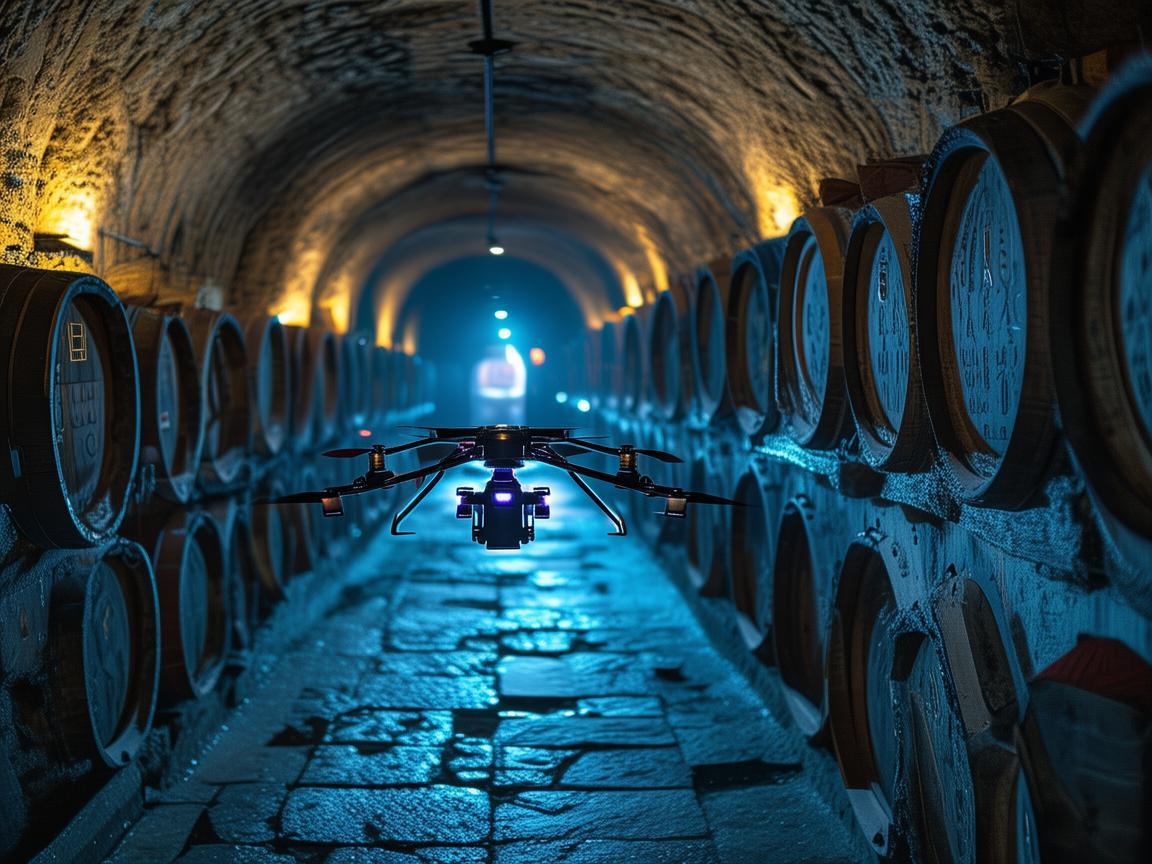 无人机导航科技助力地窖酒窖探秘