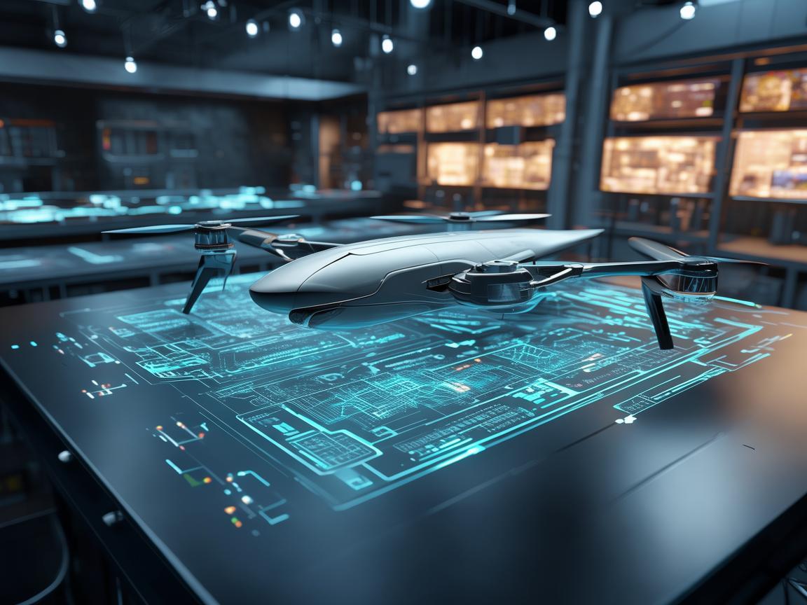 探索无人机导航科技,研究所实验室的前沿征程