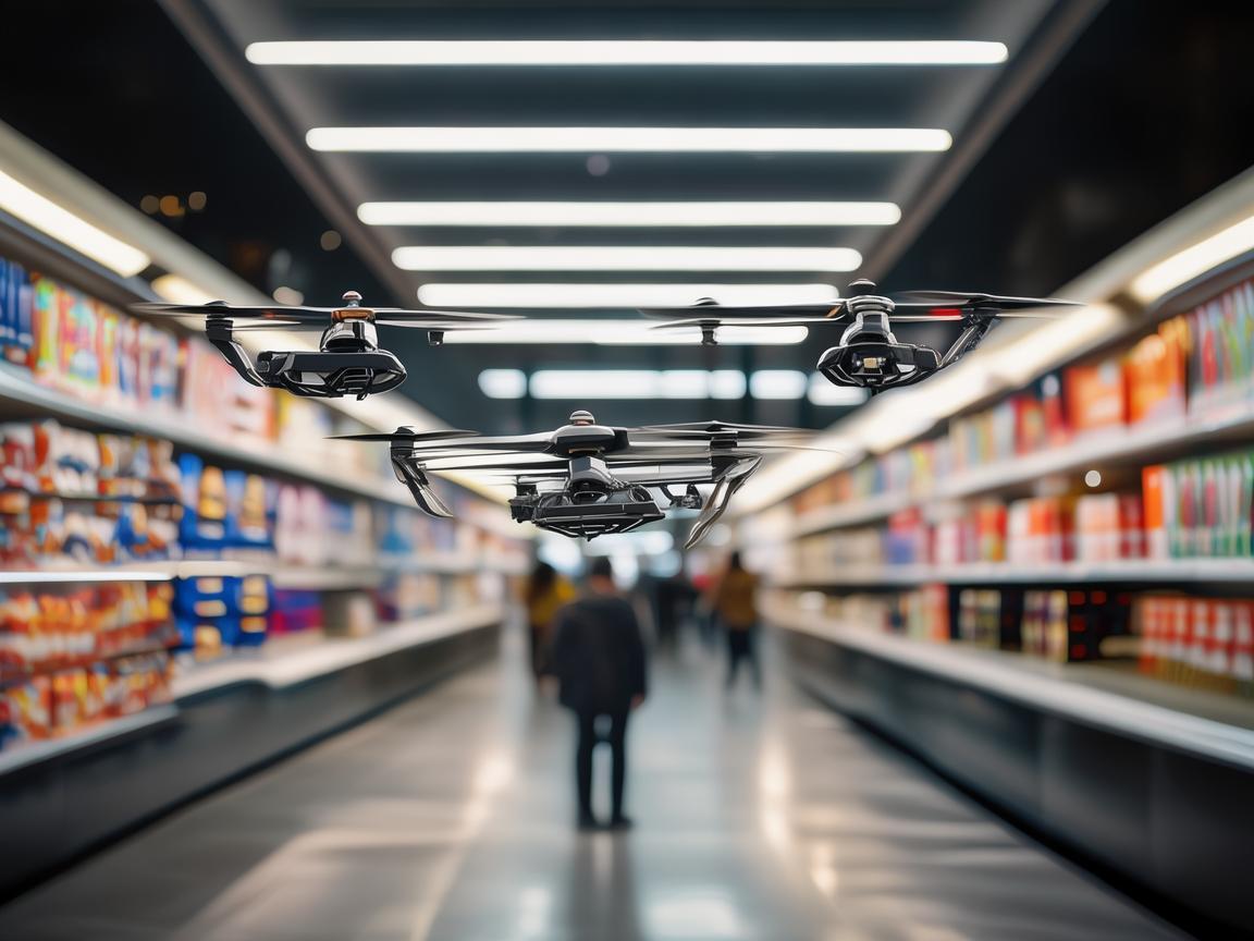 无人机导航科技助力商场专柜智能服务