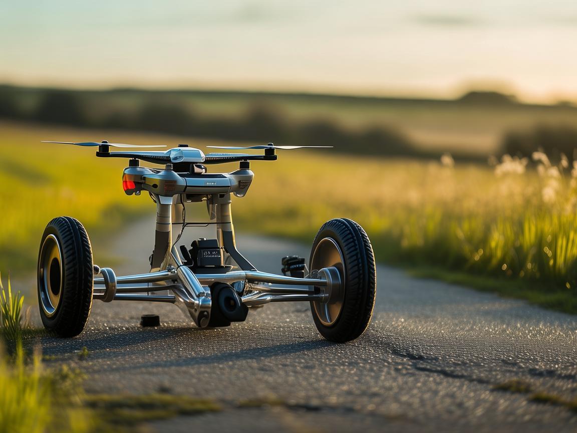 无人机导航助力残疾人三轮车出行