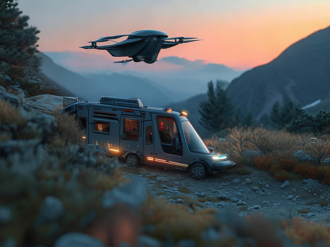 无人机导航助力露营车出行新体验