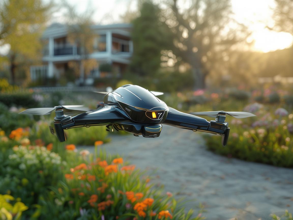 小区花园中的无人机导航新探索