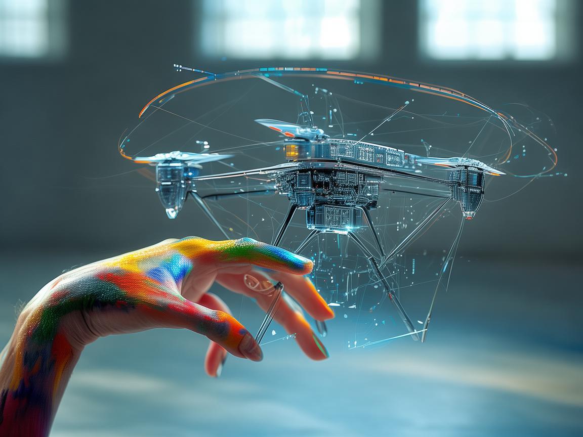 艺术家与无人机导航科技的奇妙融合