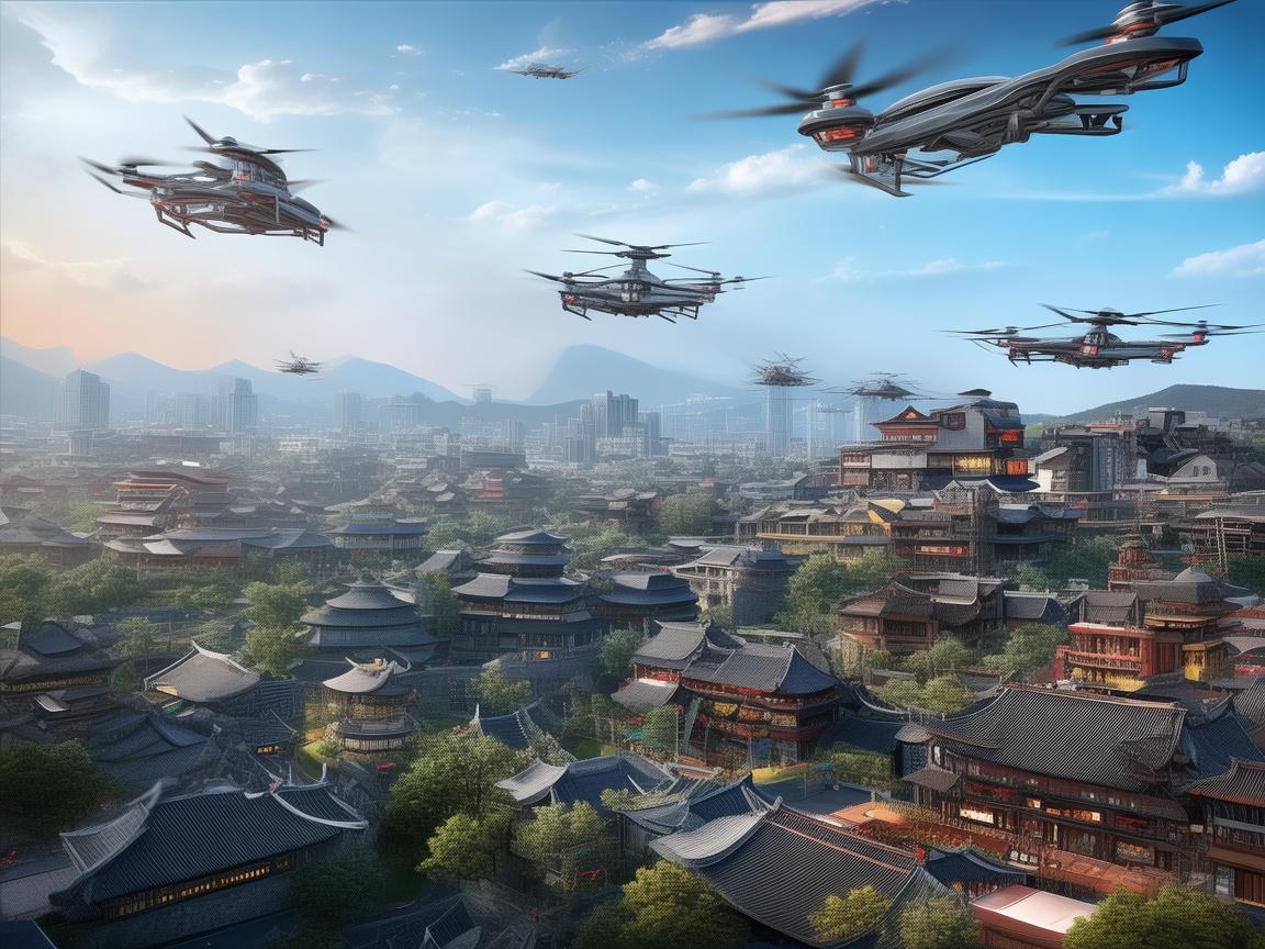 湘乡，无人机导航科技的新热土